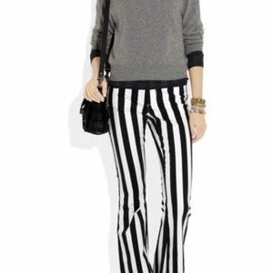 Alice and Olivia Stripped Flared Pants (70's)